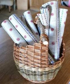 Best Sale Placemat Stripe Linen Placemats