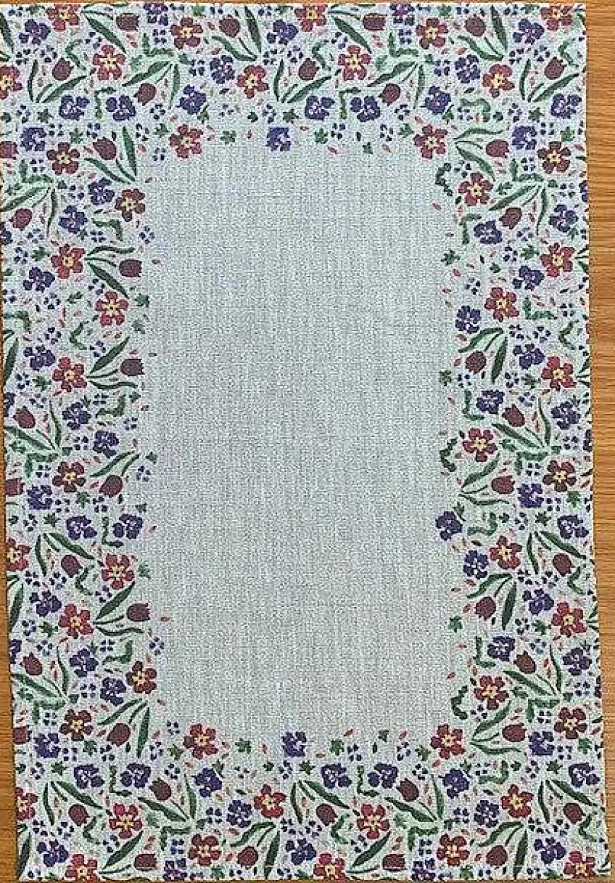 Best Sale Placemat Wild Flower Meadow Linen Wild Flower Meadow