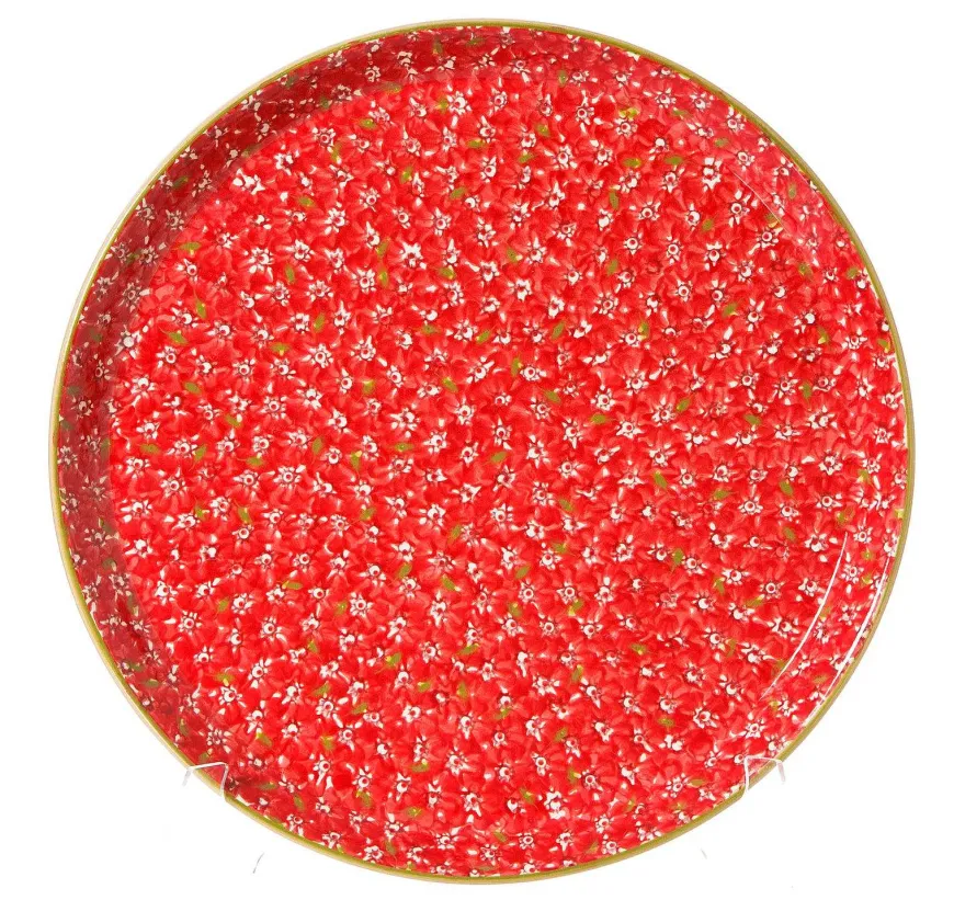 Online Presentation Platter Lawn Red Hostess Gifts