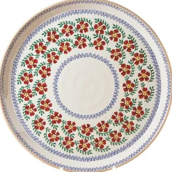 Cheap Presentation Platter Old Rose Christmas