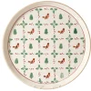 Store Presentation Platter Winter Robin Serving