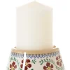 Store Reverse Candlestick And Candle Old Rose Christmas