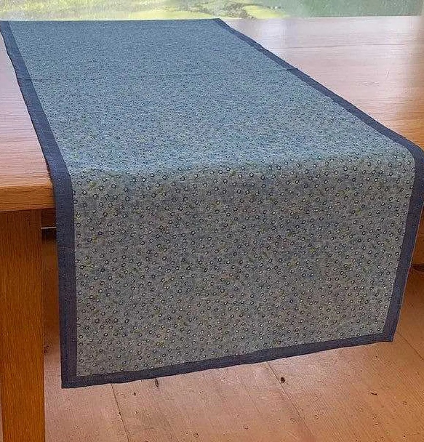 Discount Runner Light Blue Lawn Linen Runners