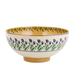 Discount Salad Bowl Blue Blooms Blue Blooms