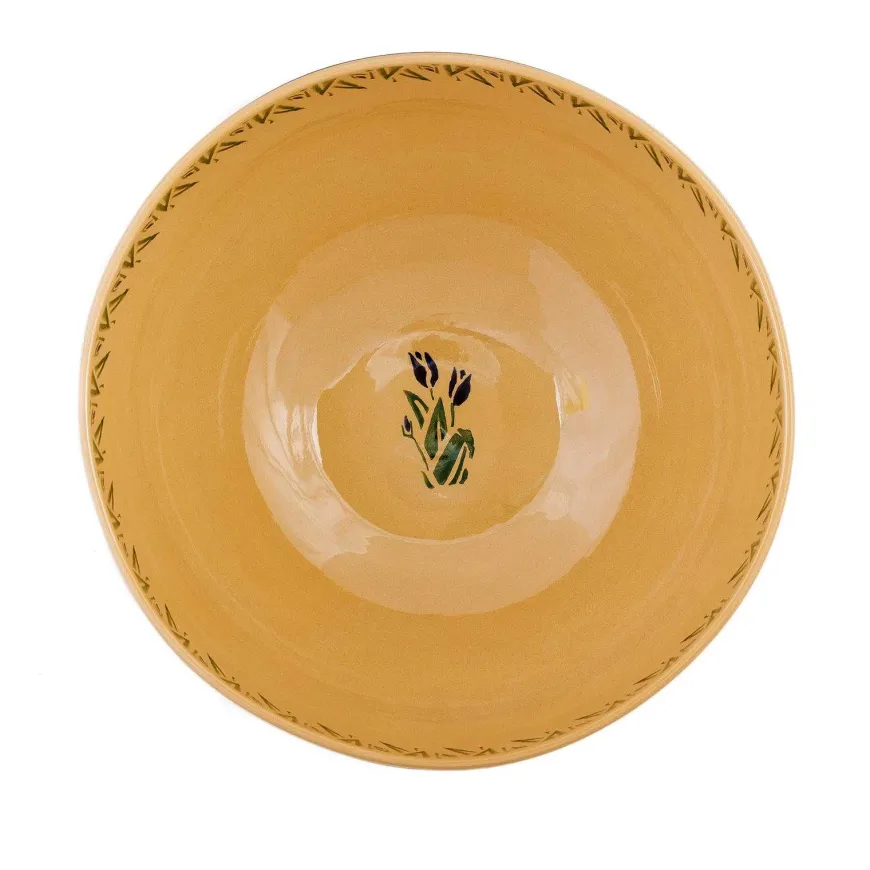 Discount Salad Bowl Blue Blooms Blue Blooms