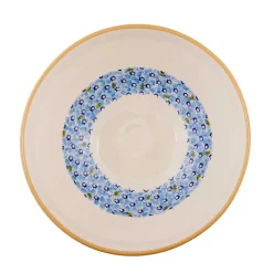 Best Sale Salad Bowl Light Blue Lawn Easter