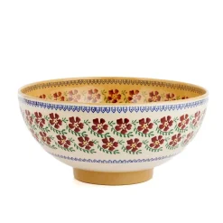 New Salad Bowl Old Rose Christmas