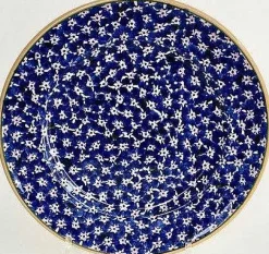 Clearance Serving Plate Dark Blue Lawn New In