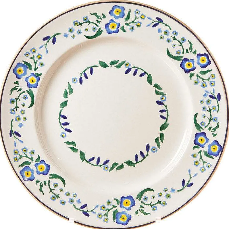 Hot Serving Plate Forget Me Not Plates