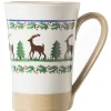 Cheap Set Reindeer Everyday Plate And Tall Mug Special Event Gifts