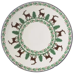 Clearance Set Reindeer Everyday Plate And Tall Mug Reindeer