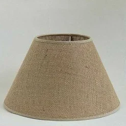 Outlet Shade For 5" Lamp Jute Natural Shades