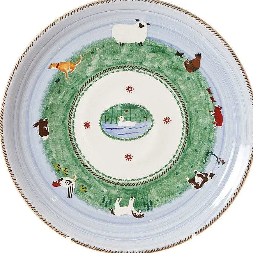 New Shallow Dish Assorted Animals Mother'S Day