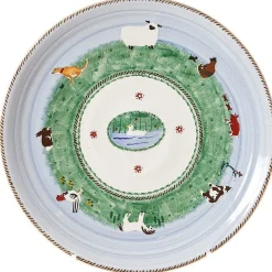 Shop Shallow Dish Assorted Animals Easter