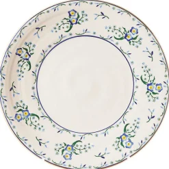 New Shallow Dish Forget Me Not Serving