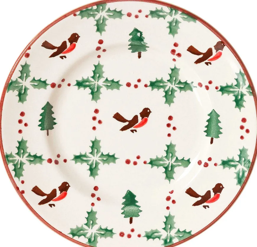 Outlet Side Plate Winter Robin Winter Robin