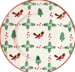 Best Sale Side Plate Winter Robin Plates