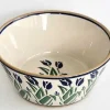 Cheap Small Angled Bowl Blue Blooms Bowls