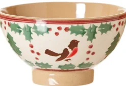 Cheap Small Bowl Winter Robin Winter Robin