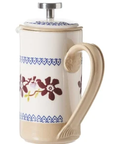 Hot Small Cafetiere Clematis Coffee Addict'S Gifts