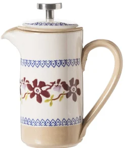 Hot Small Cafetiere Clematis Coffee Addict'S Gifts