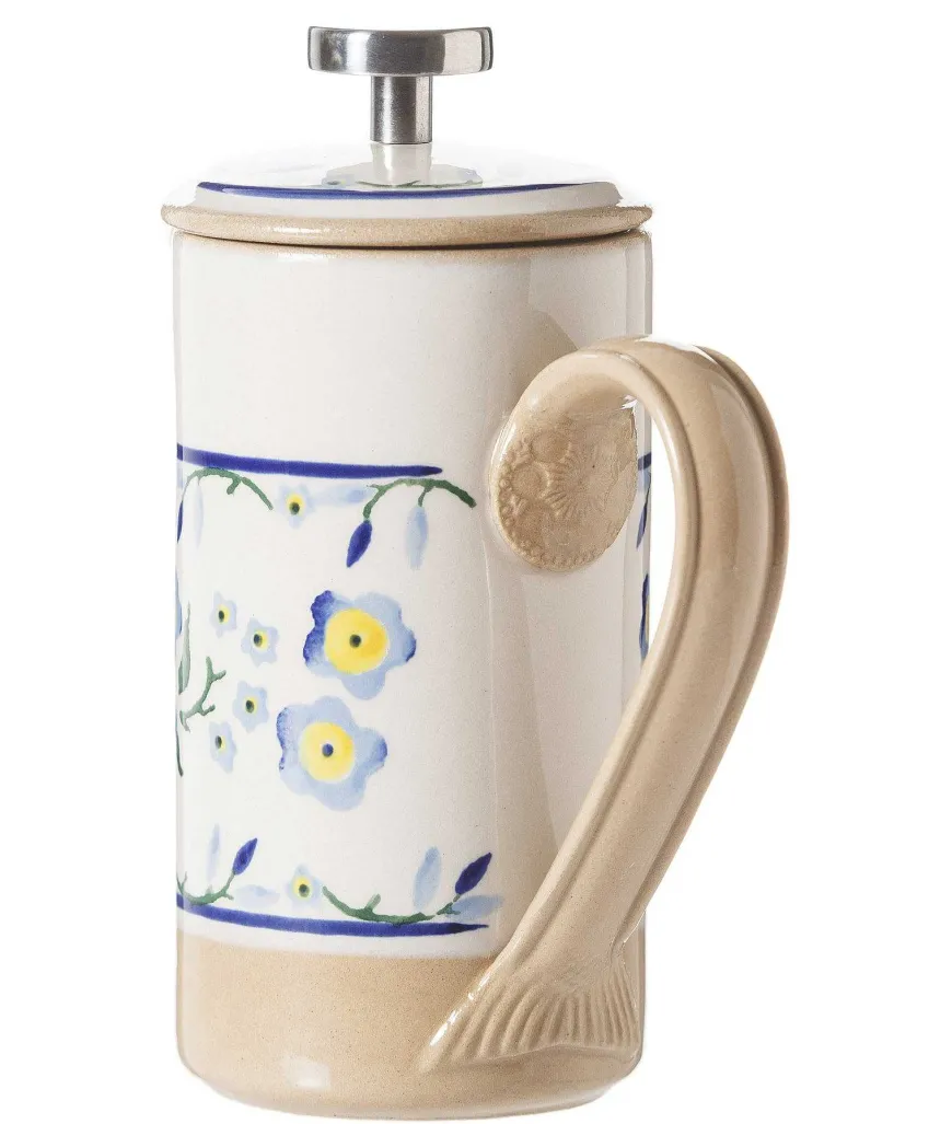 Cheap Small Cafetiere Forget Me Not Coffee Addict'S Gifts