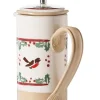 Outlet Small Cafetiere Winter Robin Winter Robin