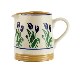 Best Sale Small Cylinder Jug Blue Blooms Blue Blooms