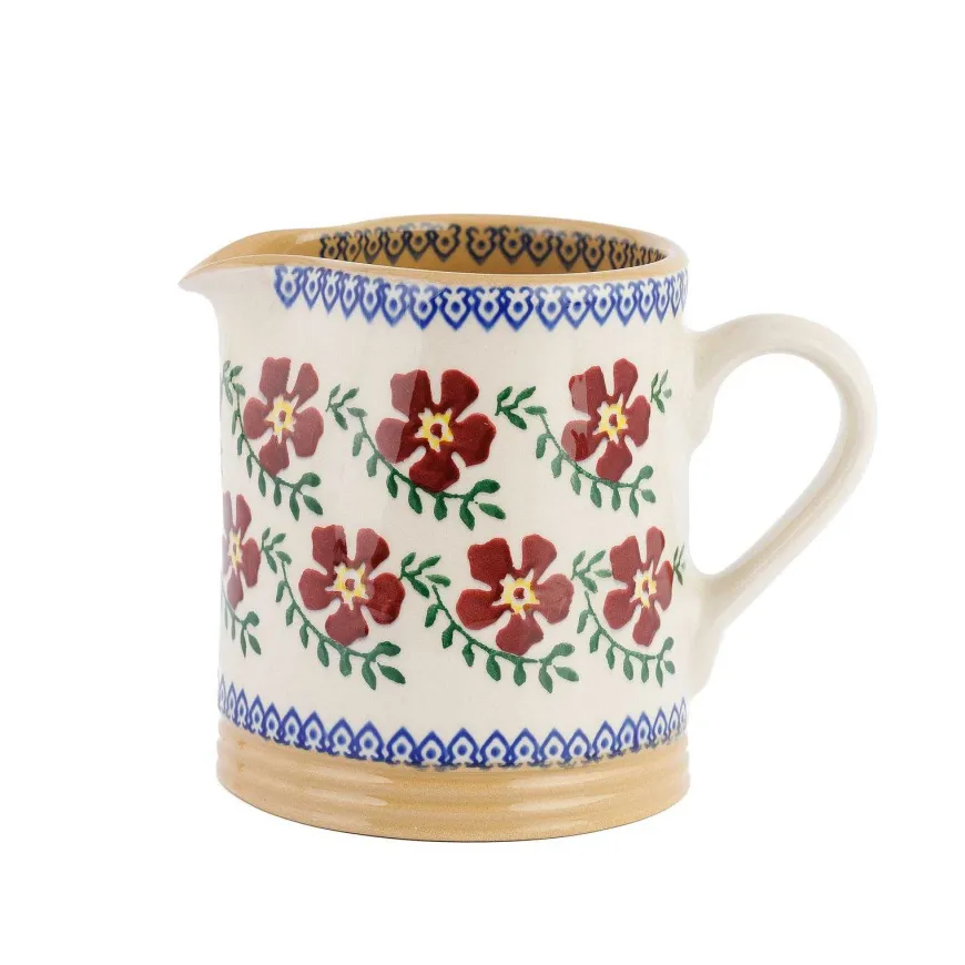 Store Small Cylinder Jug Old Rose Jugs