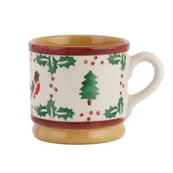 Sale Small Mug Winter Robin Mugs
