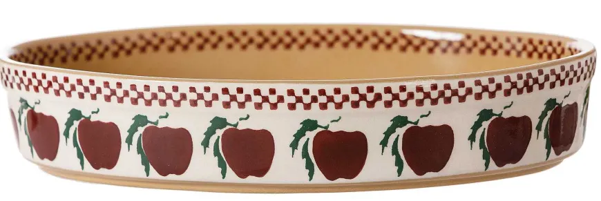 Sale Small Oval Oven Dish Apple Food Lover'S Gifts