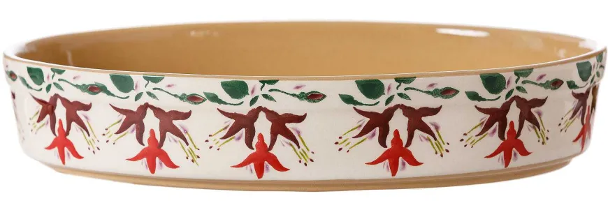 Best Sale Small Oval Oven Dish Fuchsia Food Lover'S Gifts