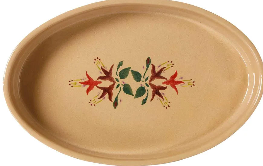 Best Sale Small Oval Oven Dish Fuchsia Food Lover'S Gifts