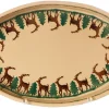 Sale Small Oval Oven Dish Reindeer Reindeer