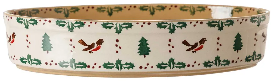 Best Small Oval Oven Dish Winter Robin Oven Friendly Dishes