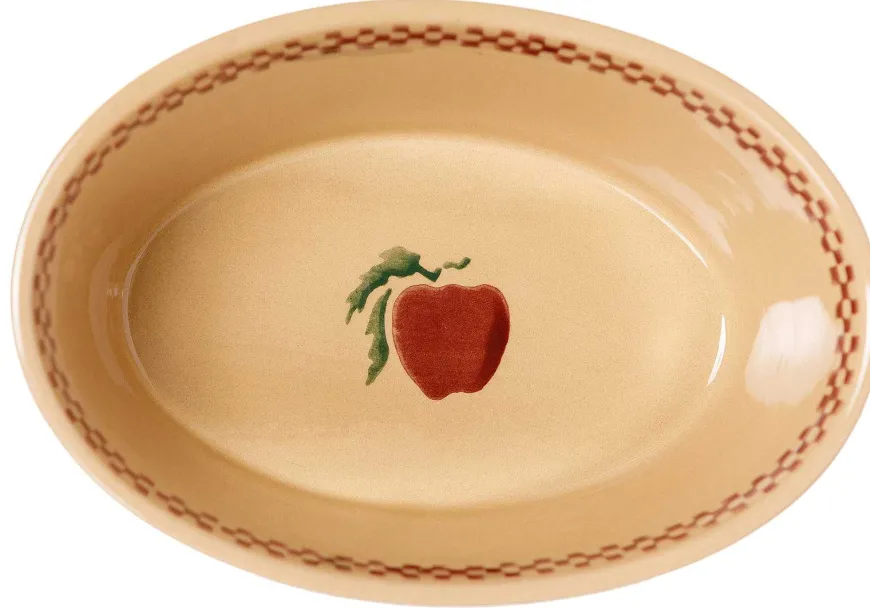 Best Small Oval Pie Dish Apple Food Lover'S Gifts