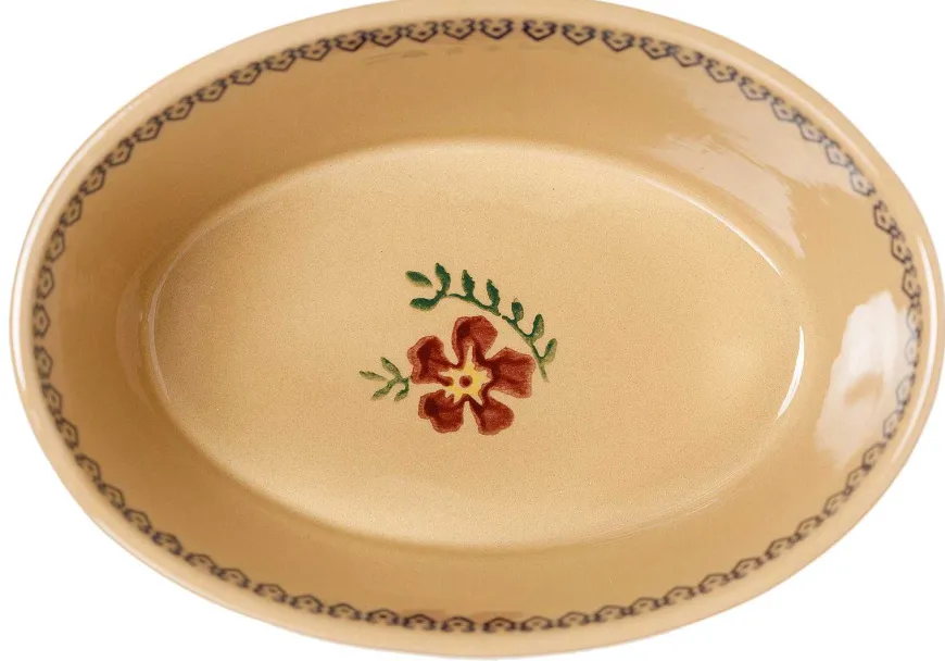 Outlet Small Oval Pie Dish Old Rose Oven Friendly Dishes