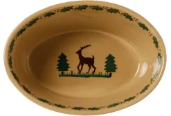 Cheap Small Oval Pie Dish Reindeer Oven Friendly Dishes