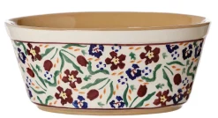 Flash Sale Small Oval Pie Dish Wild Flower Meadow Wild Flower Meadow