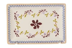 Discount Small Rectangle Plate Clematis Plates