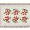Clearance Small Rectangle Plate Old Rose Plates
