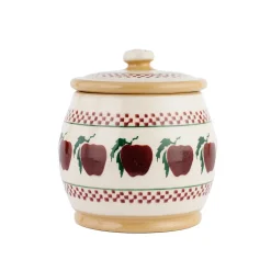 Discount Small Round Lidded Jar Apple Bathroom Accessories