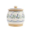 New Small Round Lidded Jar Forget Me Not Valentine'S Day