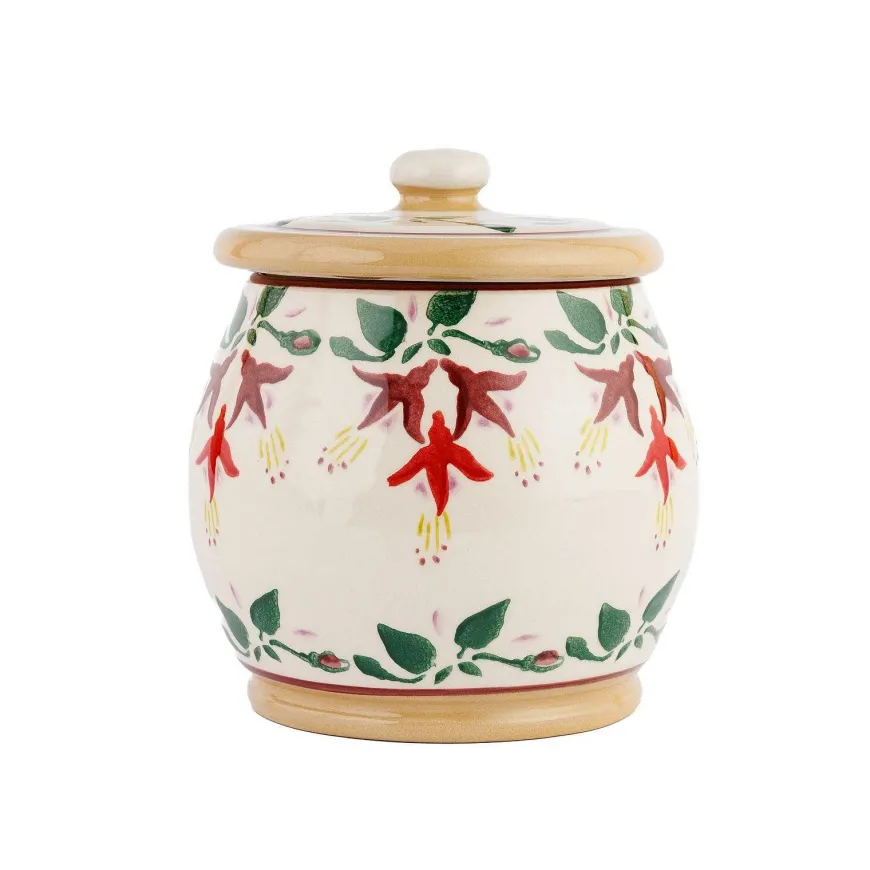 Best Sale Small Round Lidded Jar Fuchsia Storage Jars