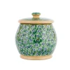 Flash Sale Small Round Lidded Jar Green Lawn Storage Jars