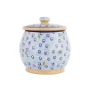 Cheap Small Round Lidded Jar Light Blue Lawn Children'S Gifts
