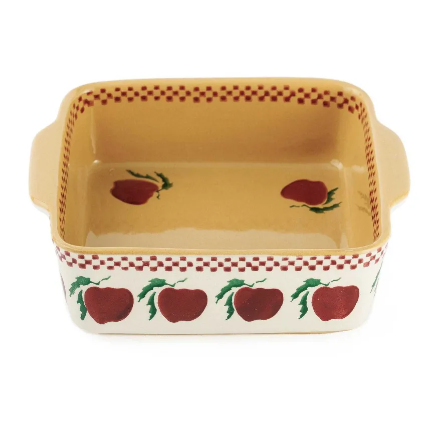 Sale Small Square Oven Dish Apple New In