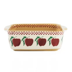 Sale Small Square Oven Dish Apple New In