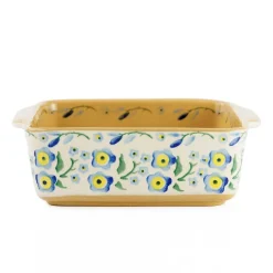 Shop Small Square Oven Dish Forget Me Not New In