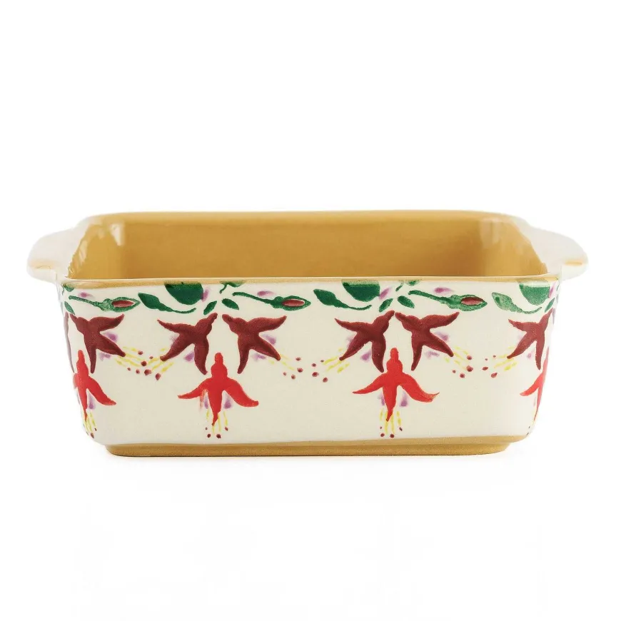Hot Small Square Oven Dish Fuchsia New In